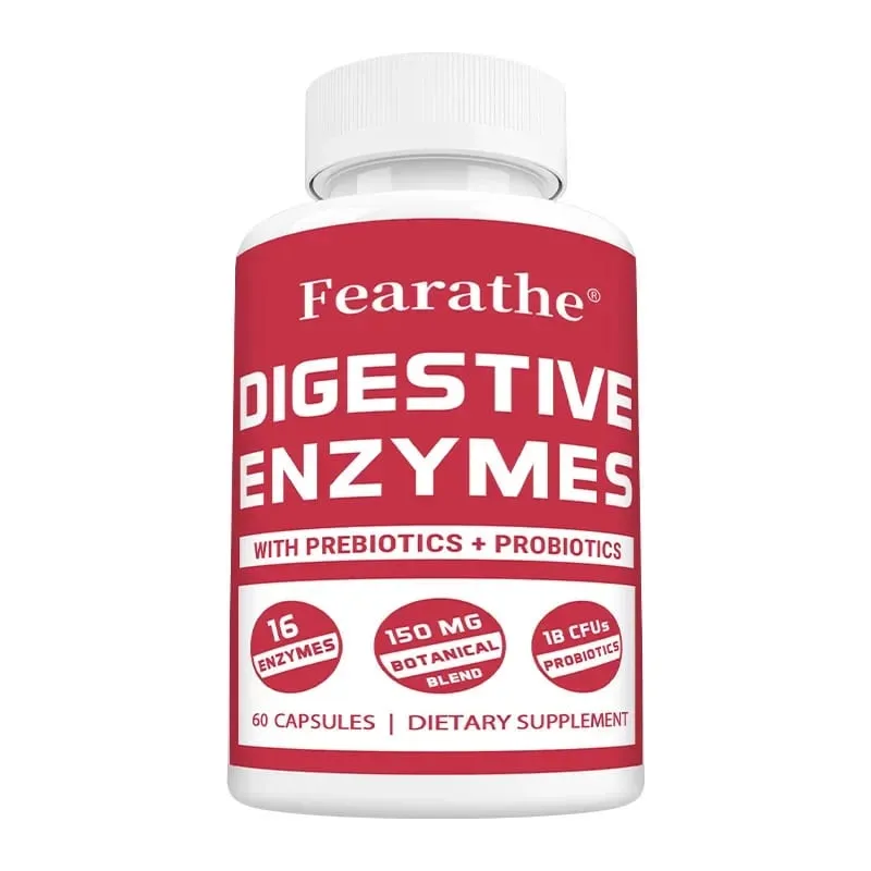 Digestive Enzyme Capsules - with Probiotics & Prebiotics Support Gut Health Immune Support Promote Digestive Health — image 9