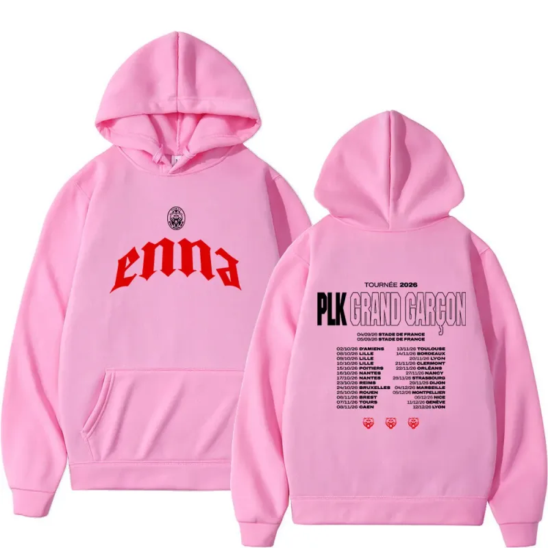 Rapper PLK Grand Garcon 2026 Tour Merch Hoodies Men Women Clothing Fashion Hip Hop Pullovers Long Sleeves Sweatshirts Streetwear — image 10