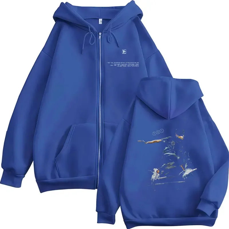 Rapper Trueno Turr4zo 2026 Tour Album Zipper Hoodies Men's Women Clothing Fashion Pullover Zip Up Hooded Sweatshirts Jacket Coat — image 5