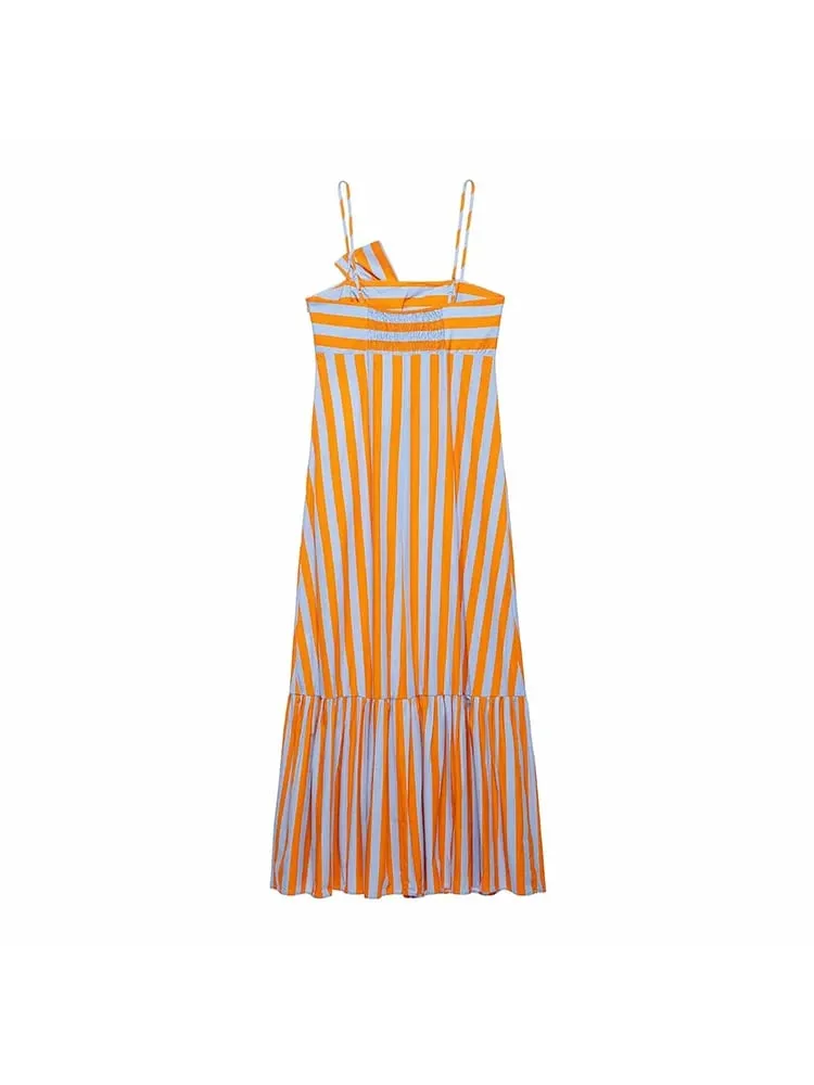 Women Casual Polka Dot Print Dress Women Long Maxi Dress Party Casual Long Sleeve O Neck High Waist Dresses Vestidos Streetwear — image 3