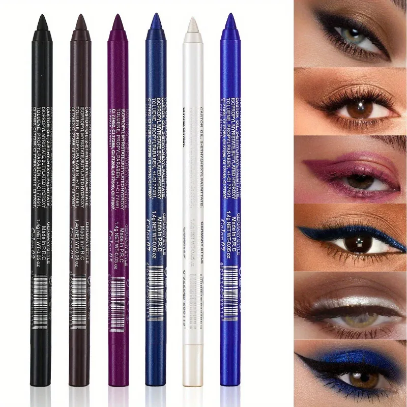 17 สี Pearlescent ดินสออายไลเนอร์สีสันสดใสกันน้ำ Long-Lasting Matte Smooth สวมใส่อายแชโดว์อายไลเนอร์ปากกาแต่งหน้า — image 25