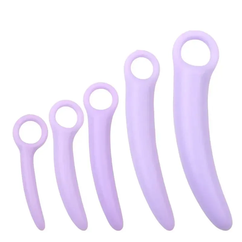 5-Piece Dilator Kit Vaginal Muscle Training Strengthen Rejuvenate Anal Plugs Sex Health Toy Pleasure — image 3