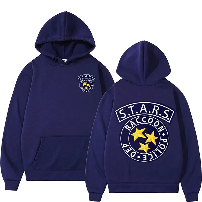 Limited Resident Evil Logo Graphic Hoodies Men's Harajuku Y2k Long Sleeve Sweatshirts Male Fashion Cool Casual Hoodie Streetwear — image 3