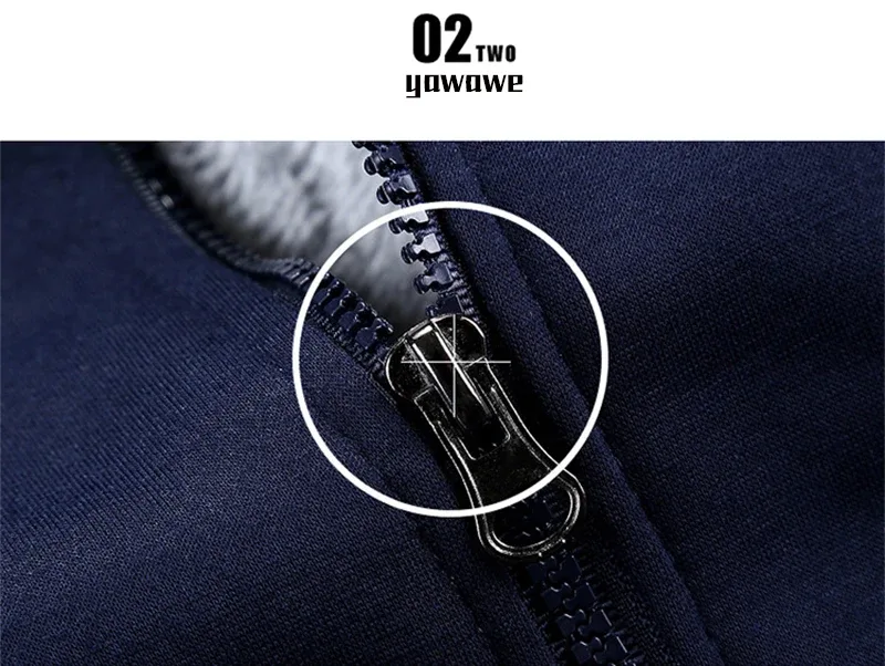 Customized winter Brand Hoodies For man Your Image Logo Heavyweight Zip-up your photo Travel Zipper Design Your Warm Jacket — image 8