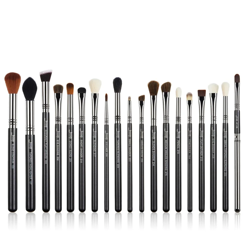 Jessup Eyebrow brushes set 3pcs Pro eyebrow brush synthetic brow sculpt/slim flat angled brows brush/precision definer T326 — image 9
