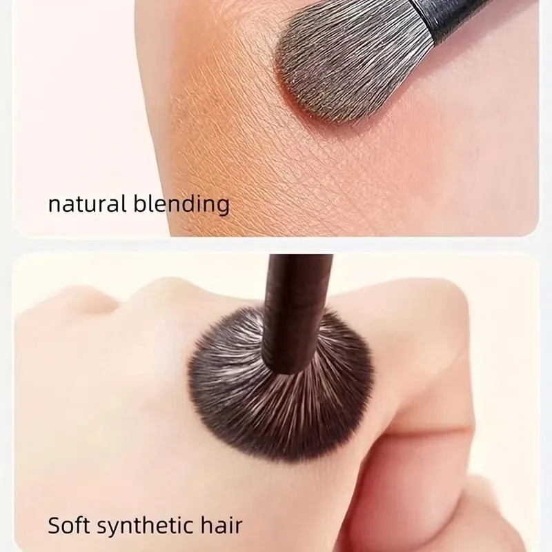 6Pcs Eye Smudge Brush Fine Soft Makeup Tool Eyeshadow Brush Set Eyeliner Brush For Blending Eyeshadow Eyeliner Ideal — image 4