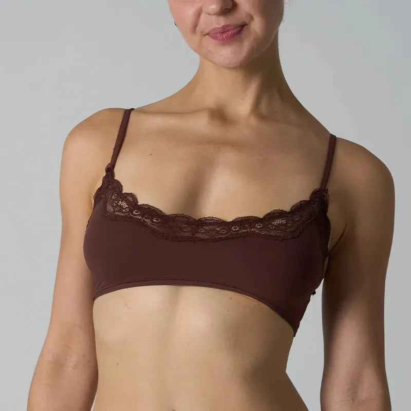 Conjunto de Sujetador de encaje bonito para mujer, combinación libre, sujetadores con Correa ajustable y bragas de cintura baja, conjuntos de lencería sencillos y elegantes de alta elasticidad — image 8
