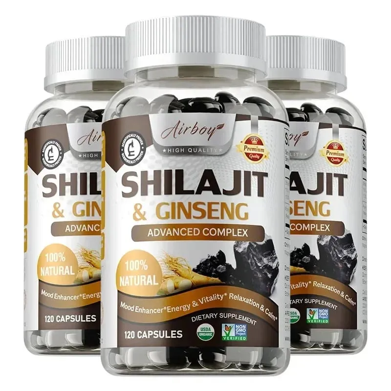 Shilajit und Ginseng – Energie- und Vitalitätsunterstützung, Verbesserung der geistigen Klarheit, Immununterstützung, Steigerung des Ausdauermuskelwachstums — image 10