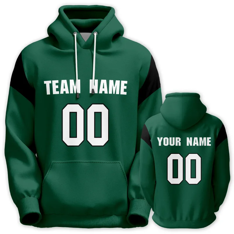 Men's Custom Football Hoodie Personalized Printed Team Name Number Sweatshirt Game Day Pullover Gift — image 10