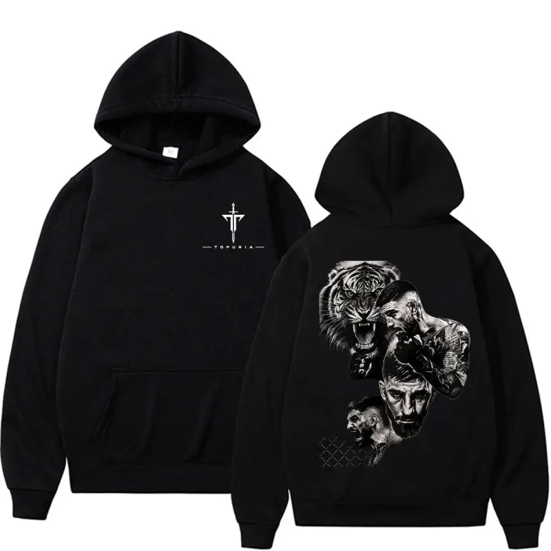 Limited El Matador Ilia Topuria Fan Gifts Hoodies Men Women Fashion Violence Aesthetic Sweatshirt Fleece Casual Oversized Hoodie — image 1