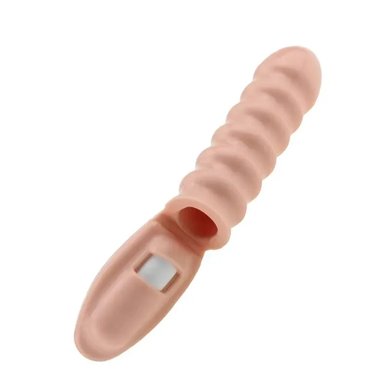 Párok Clitoral Vagina Finger G Spot Vibrátor Stimulátor Masszírozó Ujj Ujj Felnőtt játékok Erotikus szexjátékok nőknek Férfiak — image 3