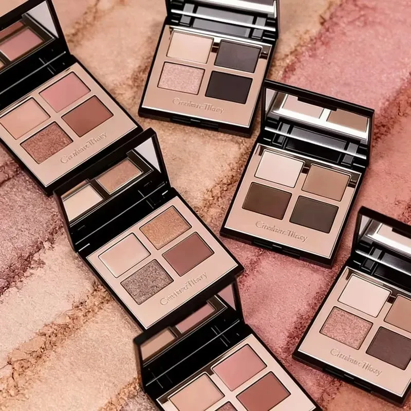 Роскошная палитра Charlotte Tilbury Pillow Talk Lidschatten Palette Nude Pink 4 в 1 Langanhaltend Matt Schimmernd Augen Makeup — image 5