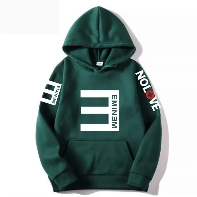 Eminem “No. 3” Tour Hoodie — Hip-Hop Streetwear / Unisex Harajuku-Style Sweatshirt (Autumn/Winter) — image 5