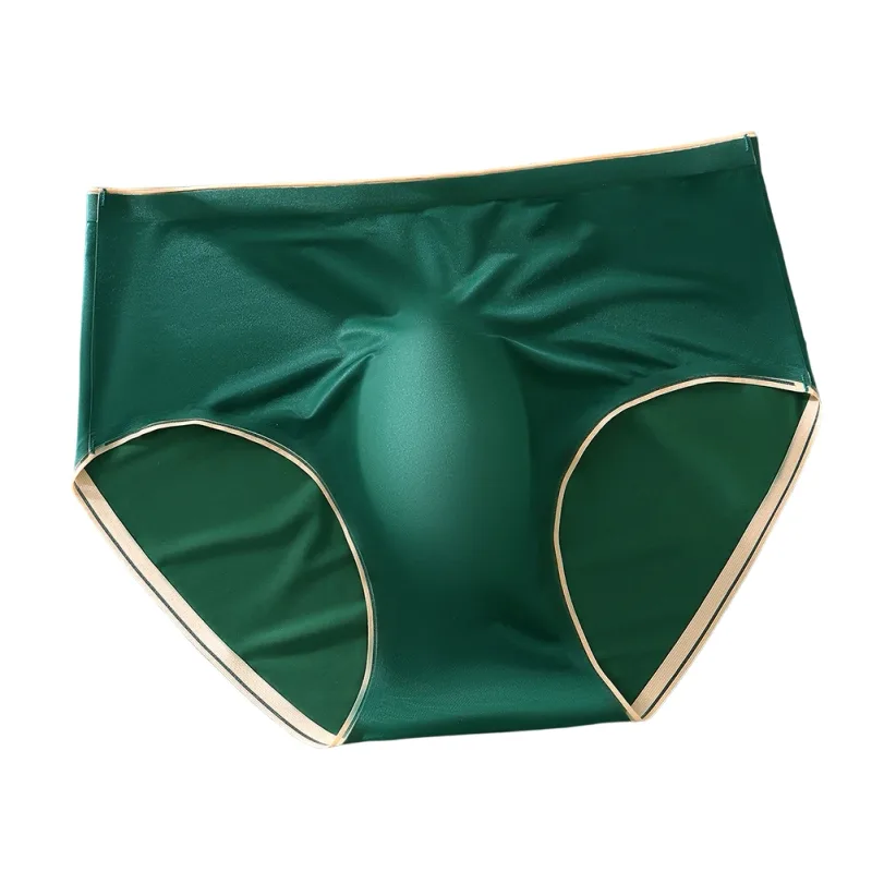 White Men Briefs Stylish Low Waist Panties Briefs 50 Polyamide 50 Spandex Solid Pattern Design Breathable Fabric — image 1