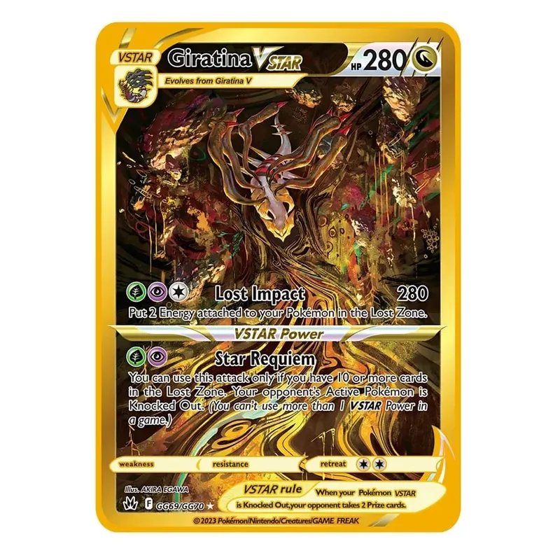 Fajna nowa metalowa karta Pokemon 10000 punktów Arceus Charizard Super karta angielski Mewtwo Lucario Greninja Lillie karty Anime — image 8