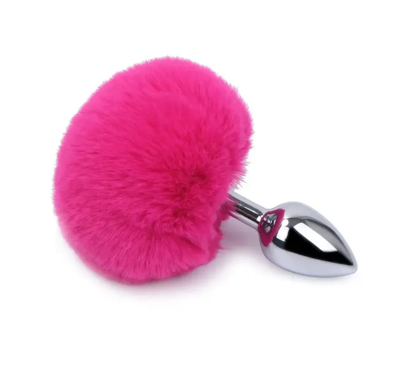 Rabbit Tail Fox Tail Anal Plug Metal Butt Plug Prostate Massager BDSM Cosplay Erotic Sex Toys For Women Couples Adults Sex Game — image 25
