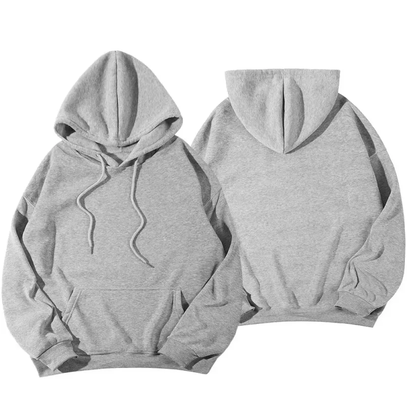 Women candy colored dopamine sweatshirt in spring and autumn colors, oversized shoulder long sleeved pullover hooded sweatshirt — image 18