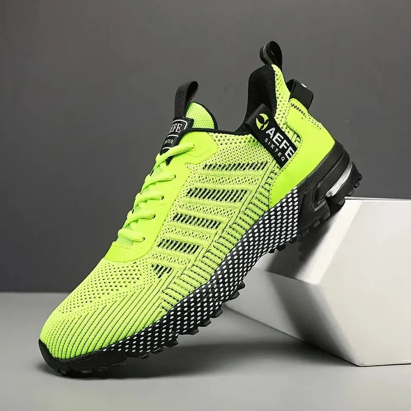 Sepatu Kets Pria Fashion 2026 Sepatu Lari Ringan Sneaker Jaring Musim Panas Sepatu Kasual Sejuk Sepatu Tenis Pria Nyaman — image 8