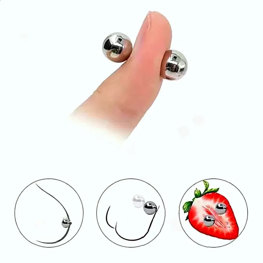 Ultra kraftfulla magnetiska klot Bröstvårtsklämma BDSM Bondage Stimulator Klitoris blygdläppar Bröstvårtan Creative Fidget Magnets Sexleksaker för vuxna