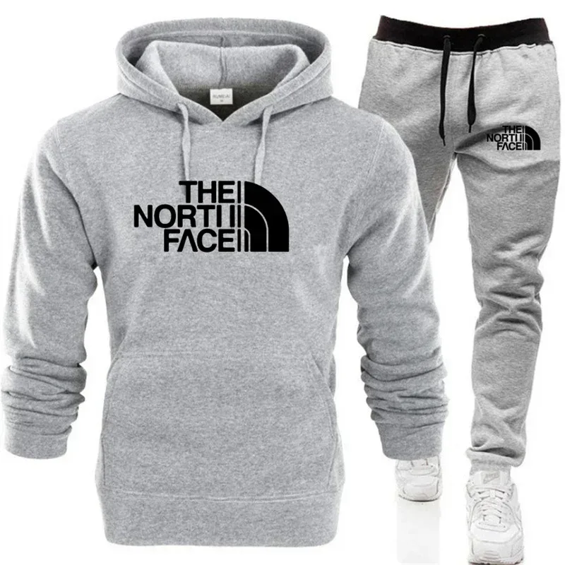 Men's Winter Hoodie and Sweatpants Set Casual Jogging Tracksuit Premium Quality Versatile Outdoor Activewear — image 6