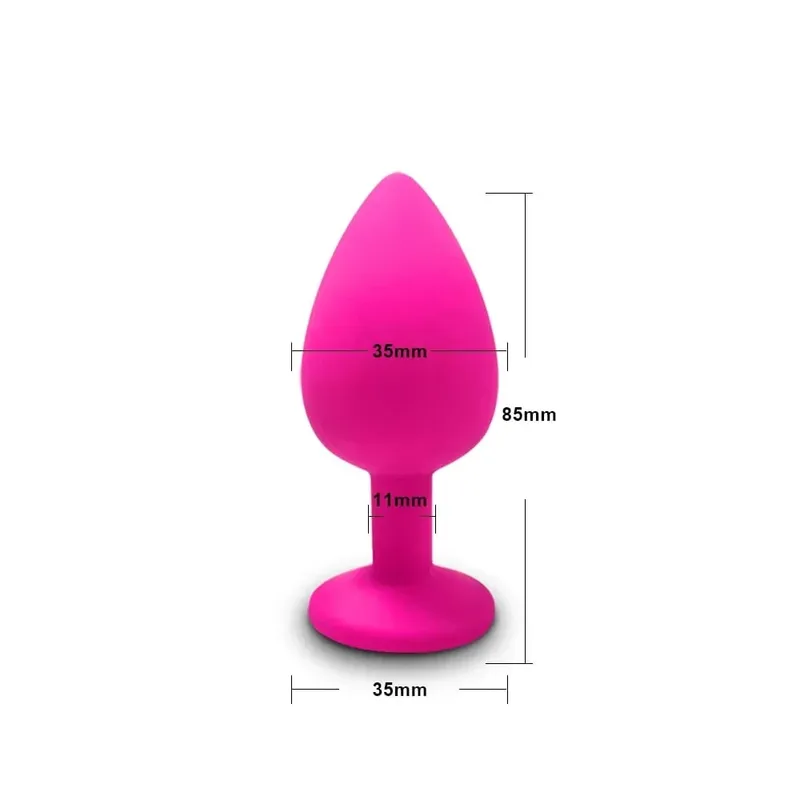 Silicone macio anal butt plug unissex brinquedos sexuais homens massageador de próstata adulto gay ass recheado anal trainer massageador para casais
