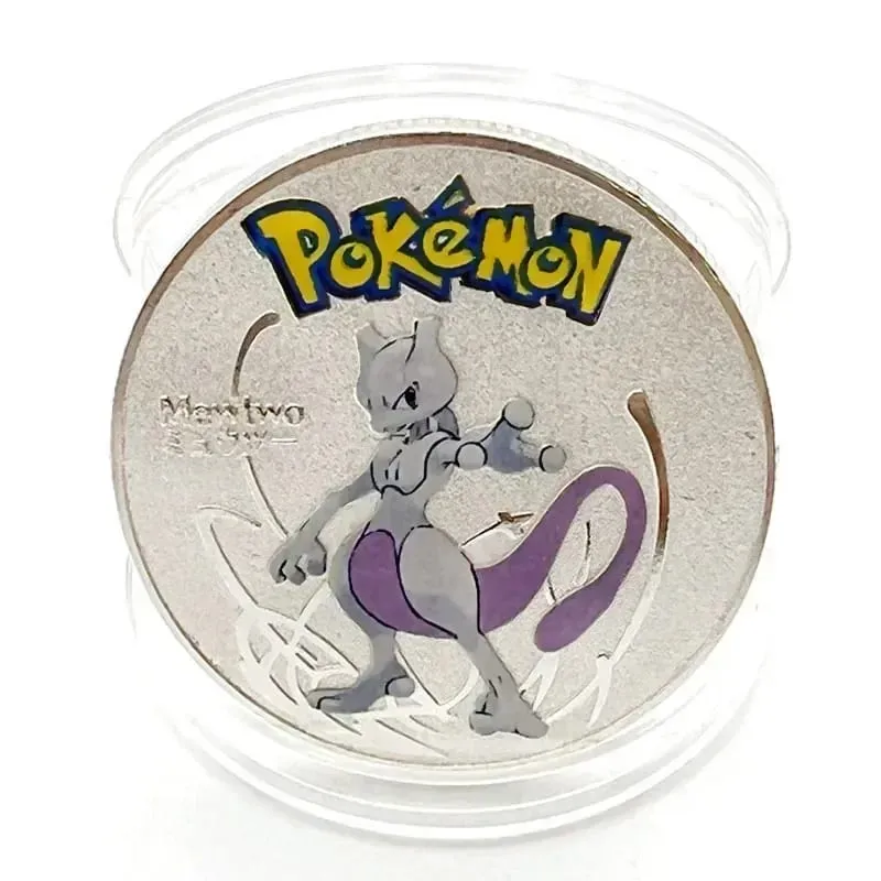 Pokemon złote monety Pikachu Anime pamiątkowa moneta Charizard złota okrągła metalowa moneta zabawki — image 21