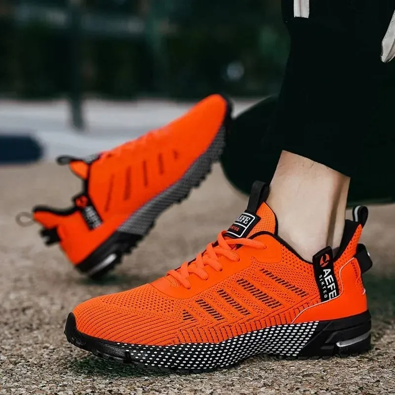 Sepatu Kets Pria Fashion 2026 Sepatu Lari Ringan Sneaker Jaring Musim Panas Sepatu Kasual Sejuk Sepatu Tenis Pria Nyaman — image 4