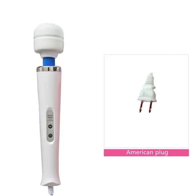成人性玩具 AV 振動器強力魔棒 G 點刺激按摩器陰蒂振動器性玩具女性自慰黑狼新款 10 速魔棒按摩器大魔棒按摩棒 AV 振動器性感陰蒂女性性玩具歐元 — image 12