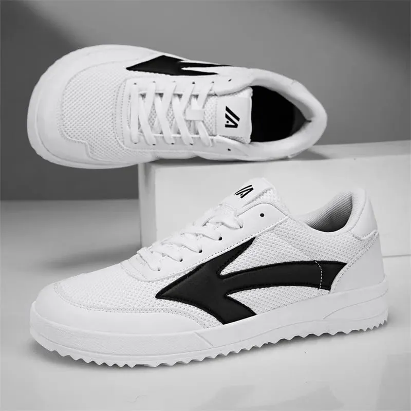 Fashion Men Casual Shoes Breathable Flat Mens Walking Shoes Athletic Jogging Running Sneakers Mesh Lightweight Sport Shoes — image 3