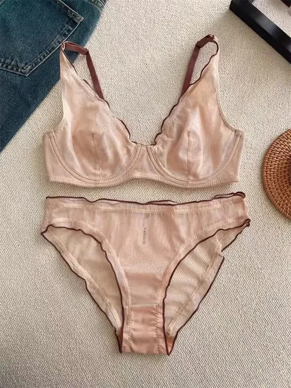 Buong Coverage Minimiser Bra para sa Malaking Bust Ultra Manipis na Seamless Wireless Lift & Support Anti Sag Set BANERDANNI S-2XL 32-40 ABC — image 12