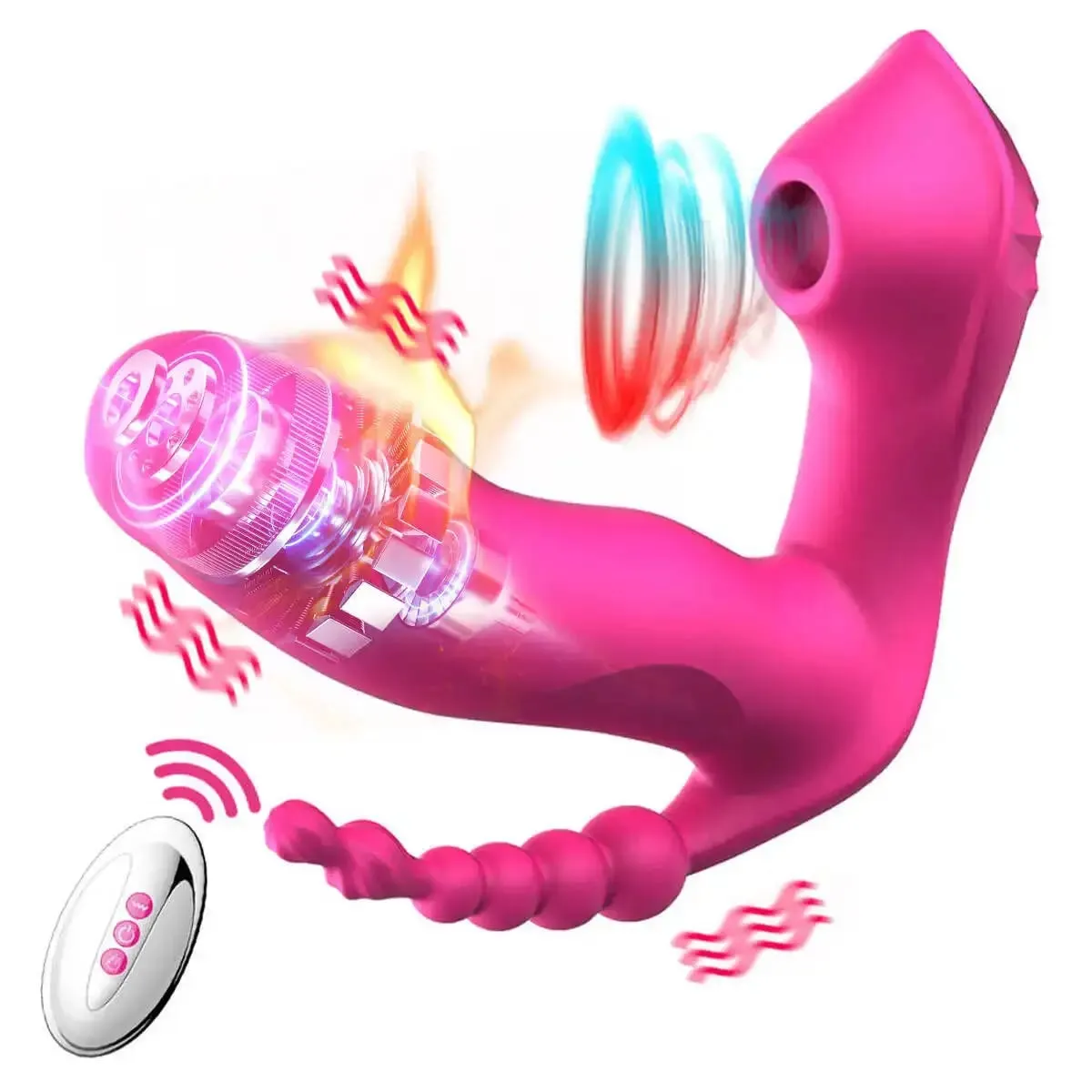 Controle sem fio vibrador vibrador g-ponto massagem vaginal vibrador clitóris sucção estimulador wearable adulto brinquedo sexual feminino — image 1
