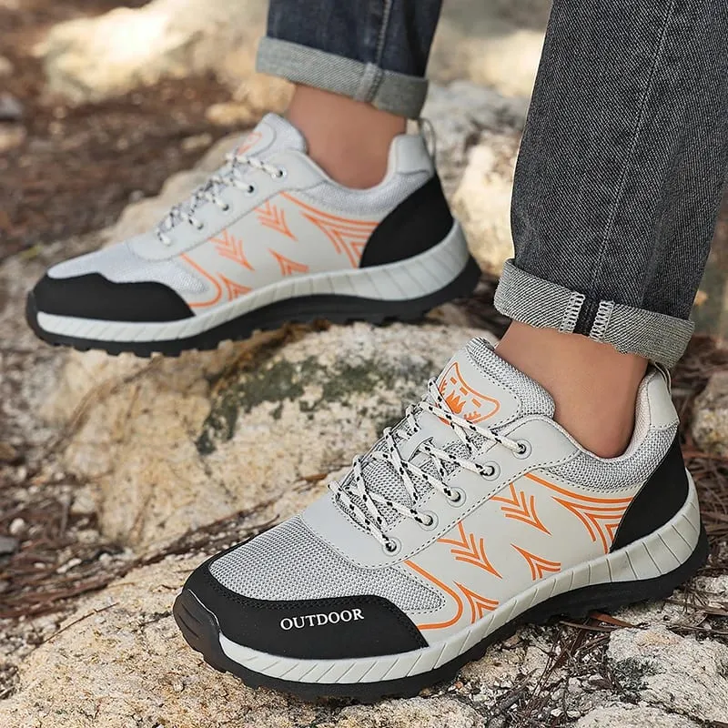 Men's High Quality Hiking Shoes Outdoor Trainers Climbing Shoe Male Trekking Sneakers Anti-slip Tactical Sports Walking Footwear — image 10