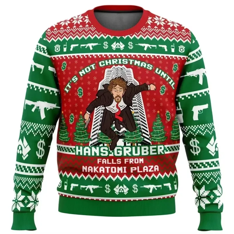 Family Guy 3D Print Christmas Ugly Sweater Style Casual Festival Theme Jacket for Men And Women Autumn Winter Outerwear — image 9