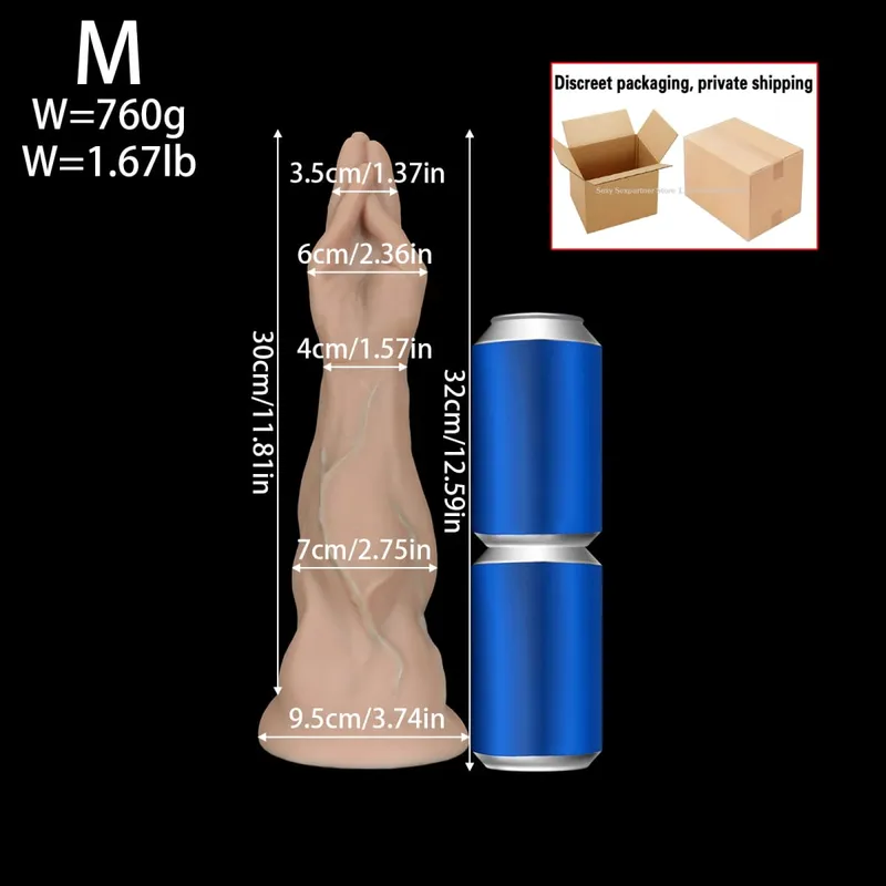 Huge Silicone Foot Butt Plug Thick Leg Dildo Large Anal Plug Anal Expander Masturbator Anus Dilator Sex Toys Adult Toy Sex Shop