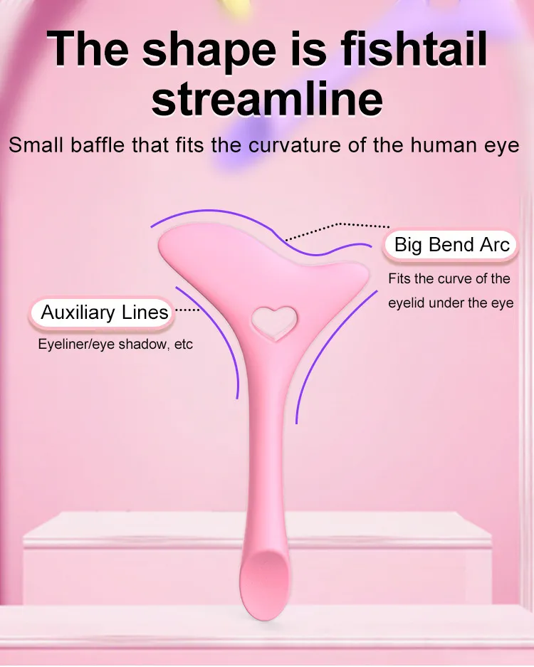 New Beginner-Friendly Multifunctional Makeup Eyeliner Assistance & Lash Stamp Tool with Positioning Silicone Eyeliner Guide — image 8