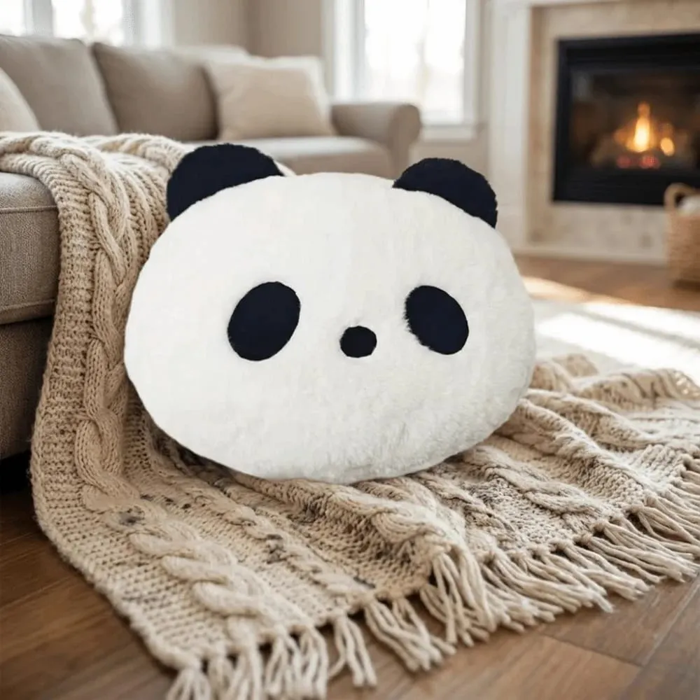 Stuffed Animal Plush Panda Cushion Home Decoration Bedroom Sofa Stuffed Panda Pillow 30cm Kawaii Panda Throw Pillows — image 3