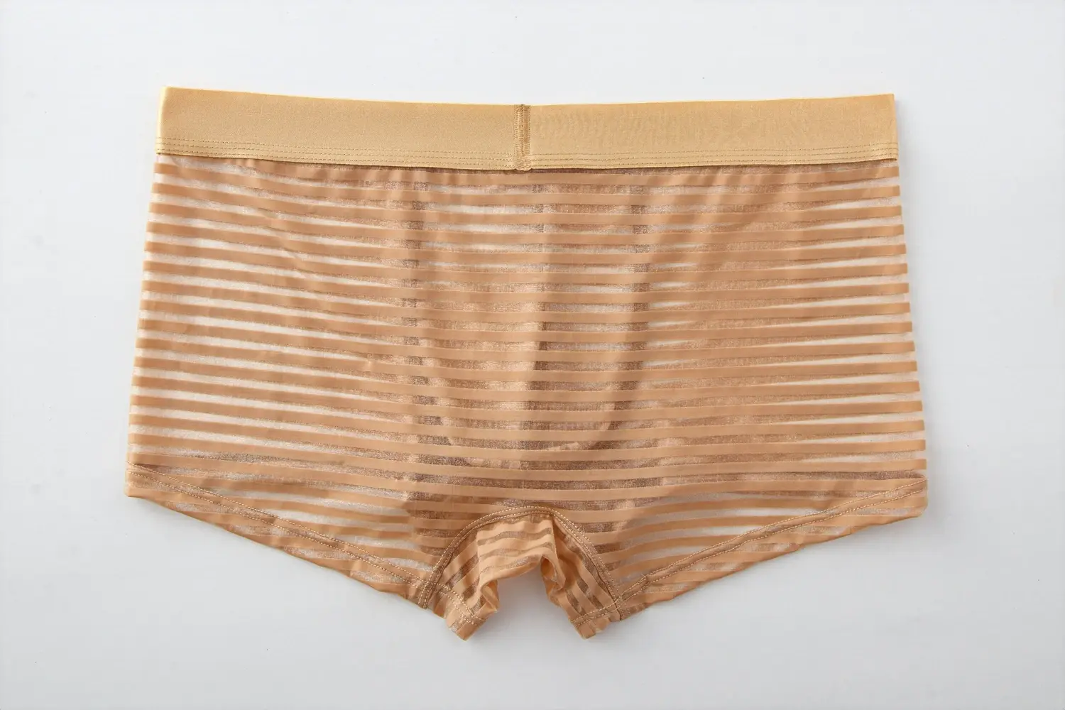 Sexy Men Underwear Boxer Shorts Transparent Mesh Underpants Trunks Men Panties Low Waist Nylon Breathable Quick Drying