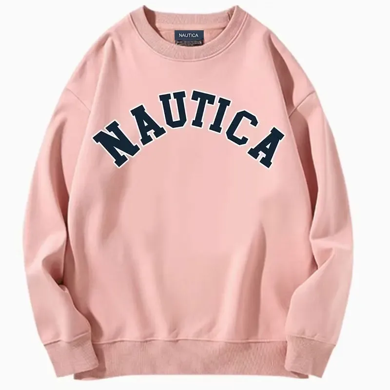 Nautica's fleece-softening warm-weather casual sportswear for both men women featuring printed designs Loose men's sweatshirt — image 6