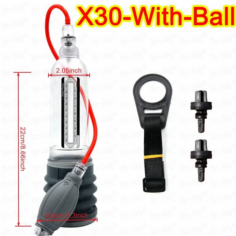 Péniszhosszabbító peremfeszítő pumpás szexjátékok férfi pénisz gyakorlópánt Dick-nagyítók Pro Quick Extender Pro 18+ — image 16