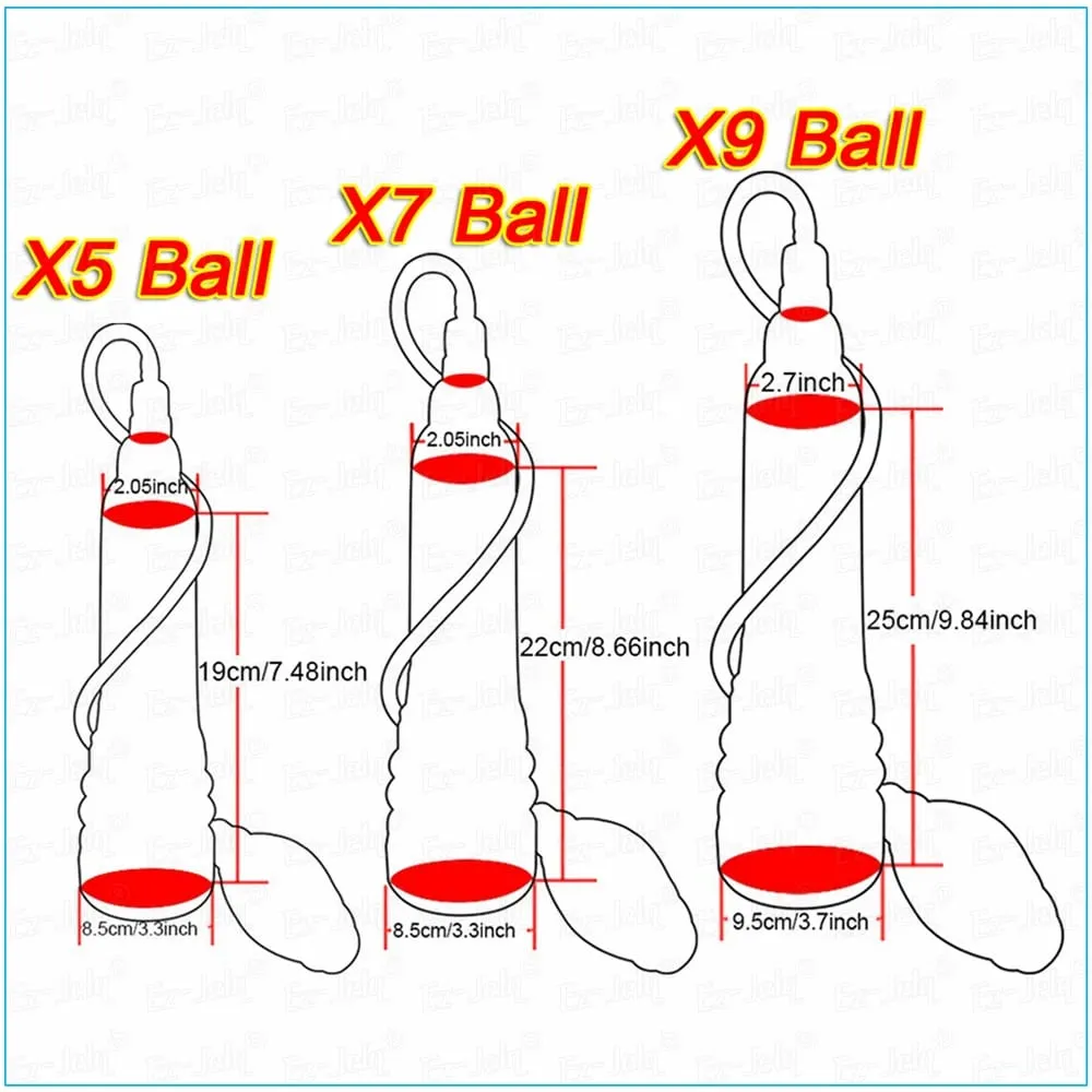 X5 X7 X9 Male Enlargement Penis Extender Stretcher Edge System Sex Toys for Men Penile Pump Enhancer Strap Kit Male Masturbator