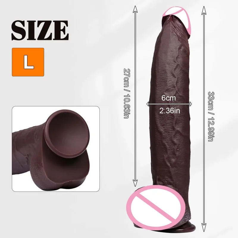 Oversized Reality Dildos Super Long Butt Plug Silicone For Lndividuals Masturbators For Men Women Gay Dildo Sextoys Sex Shop 18+