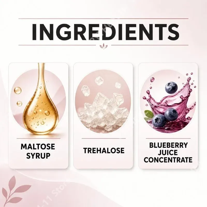 Vaginální Flora Gummies s Lactobacillus Acidophilus a vitamínem C Podpora pro rovnováhu ženského mikrobiomu 60 Gummies — image 2