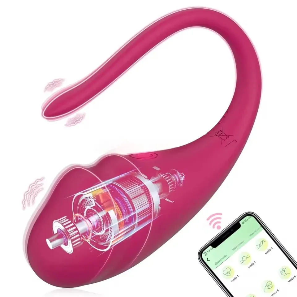 Wearable Women Egg Vibrator Wireless App Control G Spot Vaginal Stimulator Anal Vibrating Massager Sex Toy for Couples — image 1
