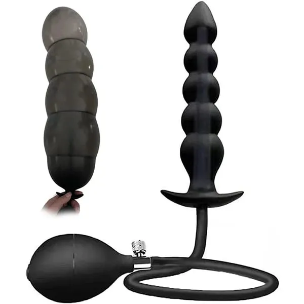 Expansor anal expandir inflável anal plug oversized enema treinamento butt plug dilatador bunda brinquedo sexual de próstata para homens — image 7