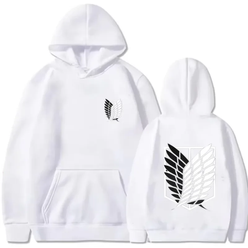 2026 Attack on Titan Men's Hoodie Anime Hoodies Men and Women Streetwear Pullover Harajuku Shingeki No Kyojin Hoodies Sweatshirt — image 11