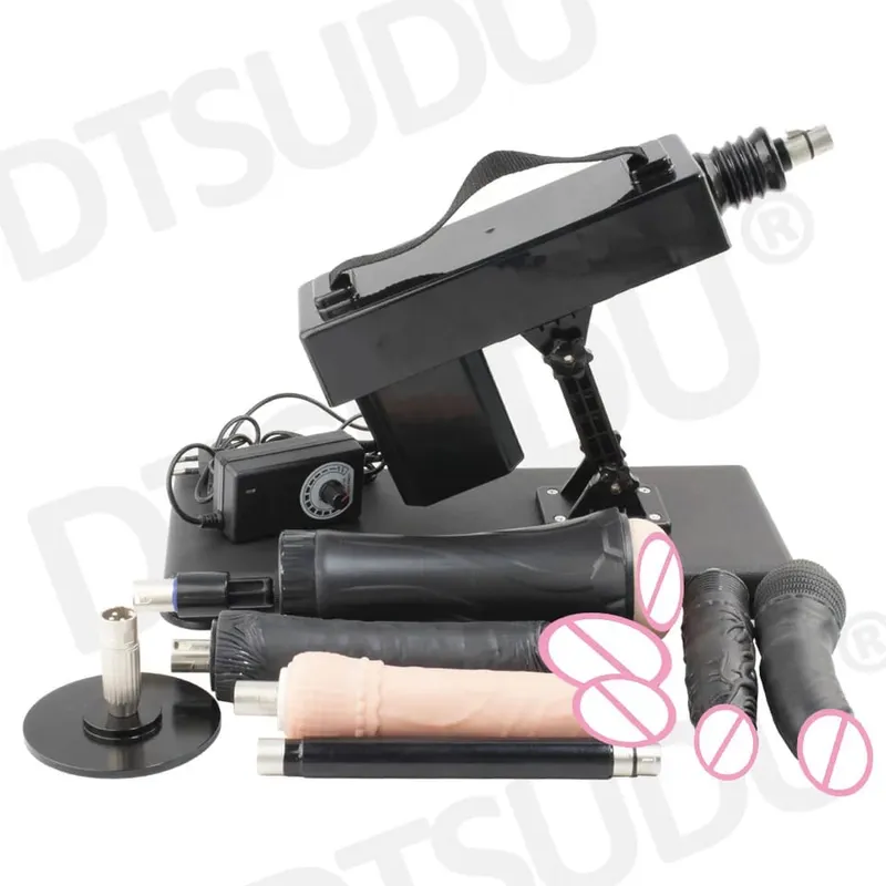 Female Sex Machine with Dildo and Masturbation Cup Hands-Free G-Spot Clitoral Stimulation Adult Sex Machine