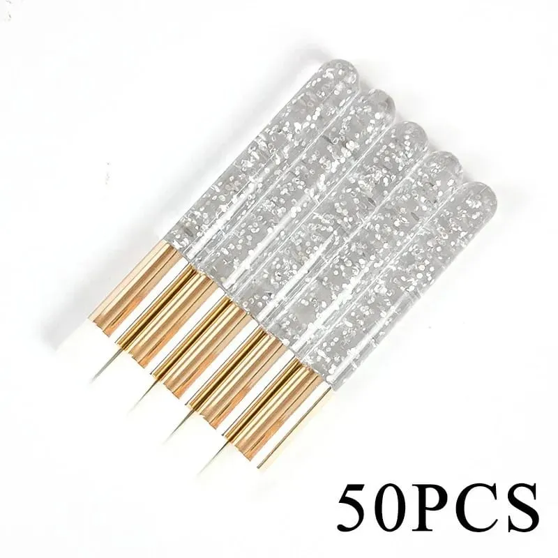 Wholesale 30/50pcs Eyelash Cleaning Brushes for Extensions Glitter Lash Shampoo Brush Nose Pore Cleansing Makeup — image 11