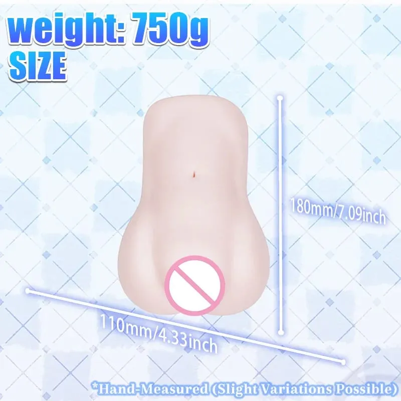 Japanese Anime Style Male Masturbator 4 Layers of Material Super Thick Fleshy Adult Masturbation Cup Sex Toy Pocket Pussy 18+ — image 4