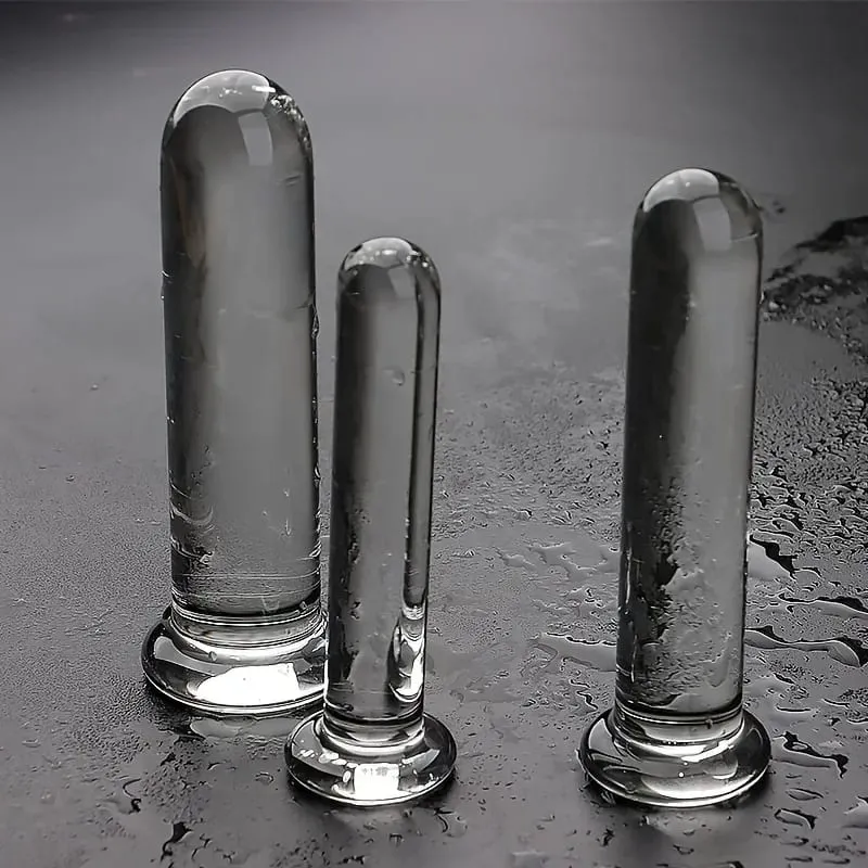 Διαφανές πρωκτικό βύσμα Dildo σεξουαλικά παιχνίδια για ενήλικες Σχήμα πισινό βύσμα Dildos BDSM Πρωκτικό Pleasure Παιχνίδια σεξουαλικού πρωκτού Προπονητής πρωκτικού για γυναίκες και άνδρες — image 1