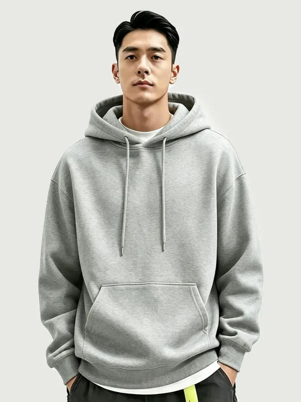 2026 New Men'sSweatshirt Casual Streetwear Pullovers Sport Fitness Pocket Hoodies Multi Color — image 4